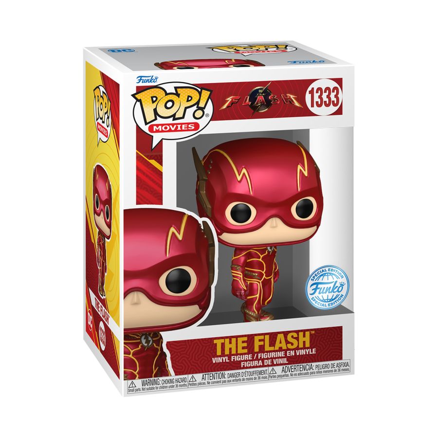 The Flash (2023) - The Flash (Metallic) Funko Pop! Vinyl