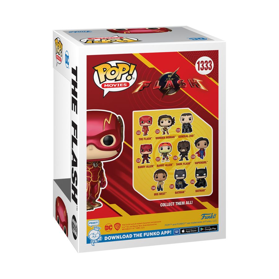 The Flash (2023) - The Flash (Metallic) Funko Pop! Vinyl