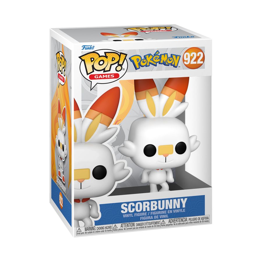 Pokémon - Scorbunny Funko Pop! Vinyl Figure RS