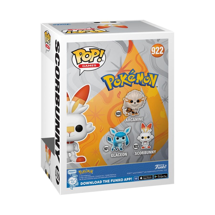 Pokémon - Scorbunny Funko Pop! Vinyl Figure RS