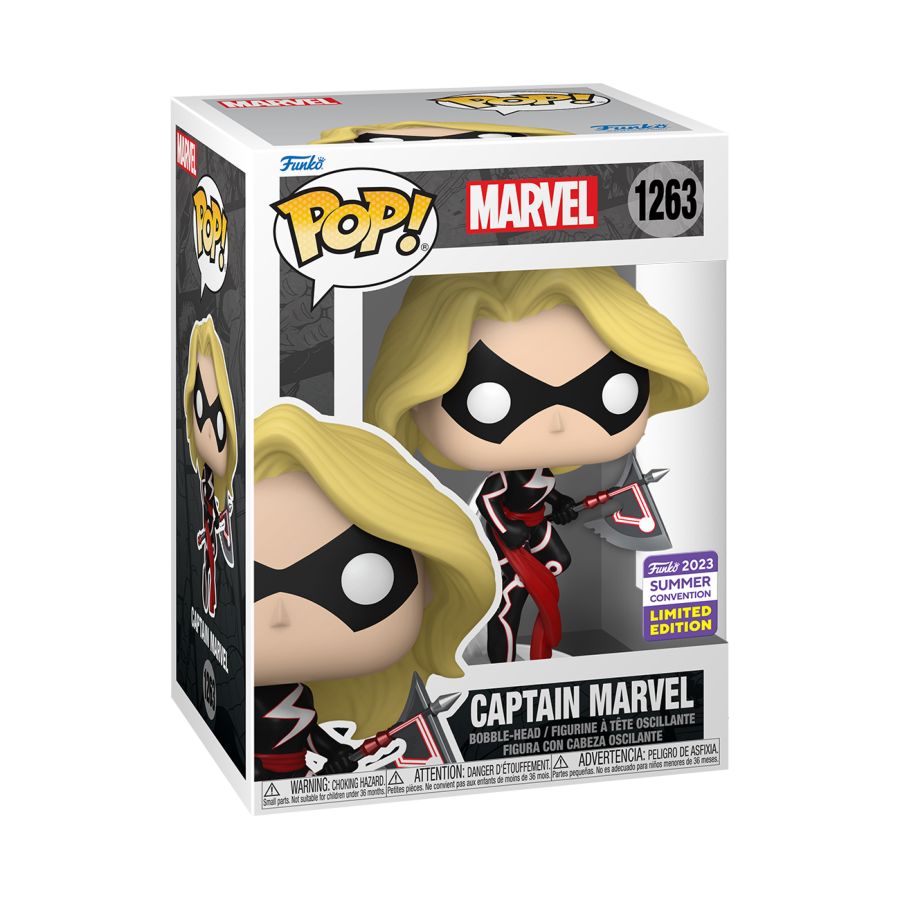 Captain Marvel - Captain Marvel with Axe SDCC 2023 Summer Convention Exclusive Funko Pop! Vinyl