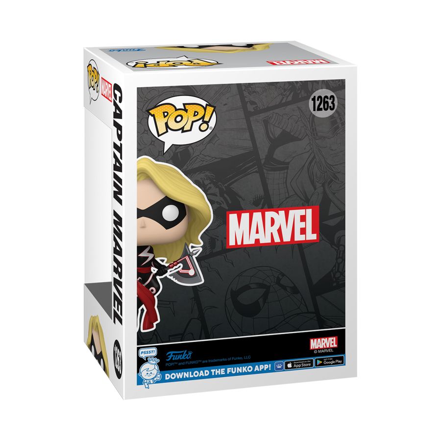 Captain Marvel - Captain Marvel with Axe SDCC 2023 Summer Convention Exclusive Funko Pop! Vinyl