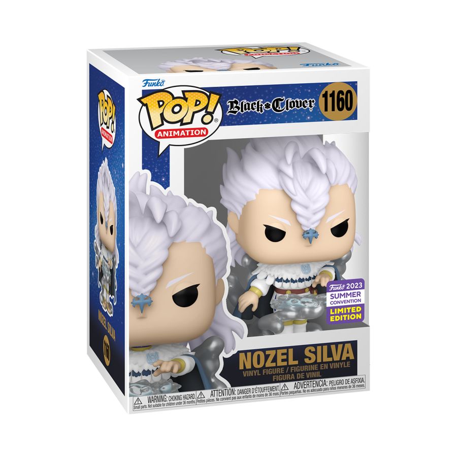 Black Clover - Nozel Silva SDCC 2023 Summer Convention Exclusive Funko Pop! Vinyl