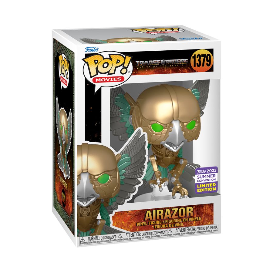 Transformers: Rise of the Beasts (2023) - Airazor SDCC 2023 Summer Convention Exclusive Funko Pop! Vinyl