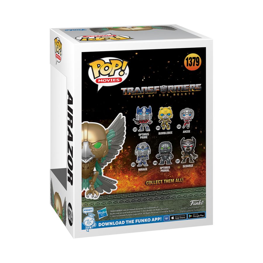 Transformers: Rise of the Beasts (2023) - Airazor SDCC 2023 Summer Convention Exclusive Funko Pop! Vinyl