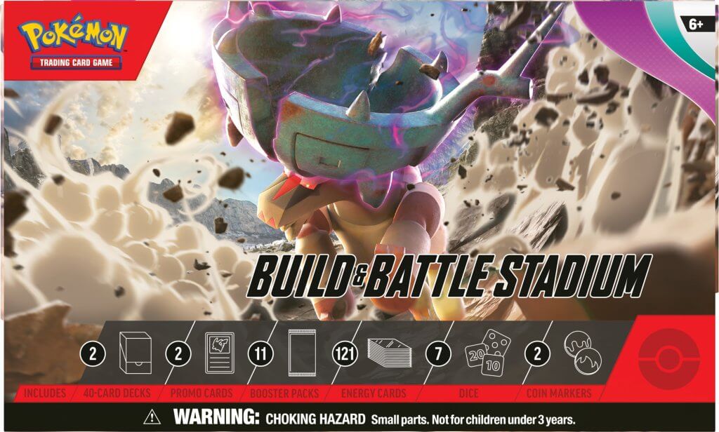 Pokemon Trading Card Game TCG Scarlet & Violet 2 Paldea Evolved - Build & Battle Stadium