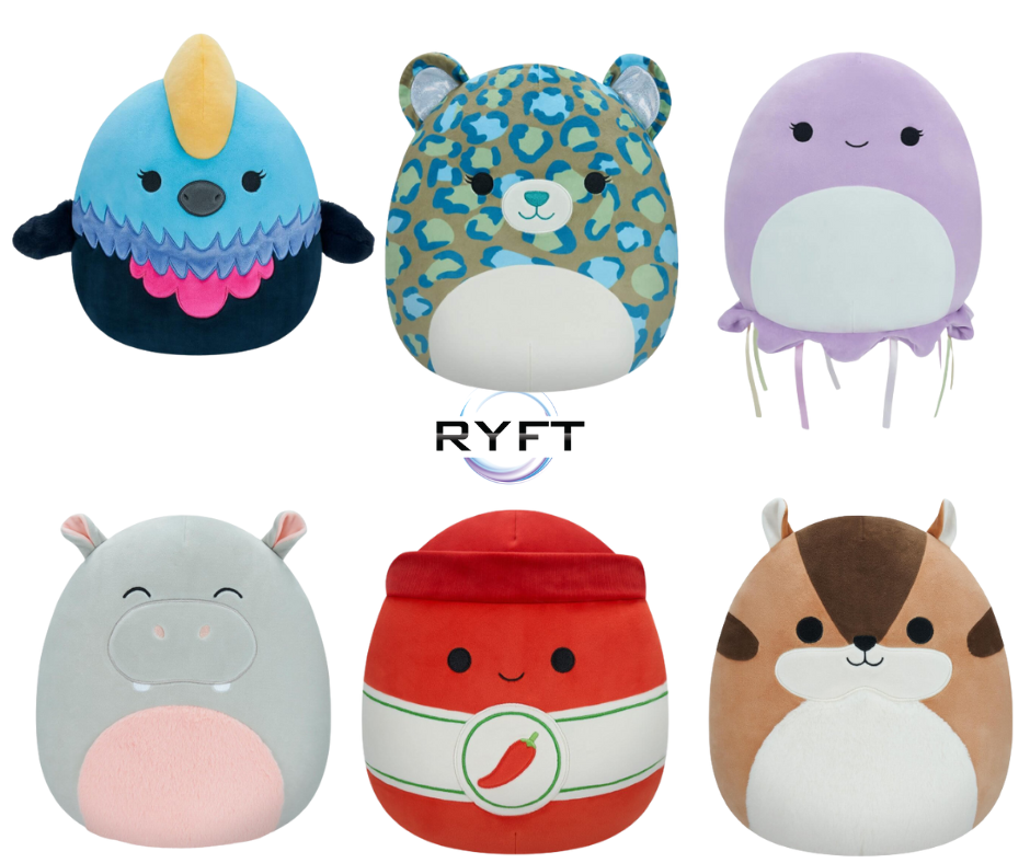 Illia The Hot Sauce 12 inch Squishmallows Wave 16 Assortment A