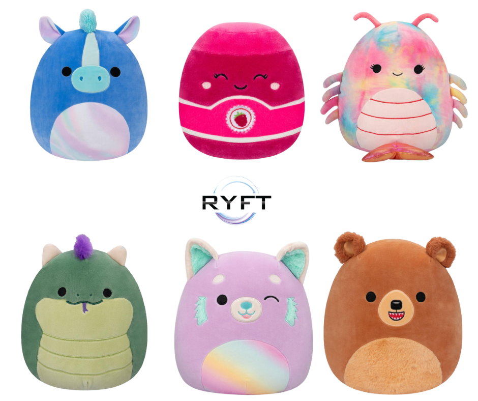 Romano The Hippocampus 12 inch Squishmallows Wave 16 Assortment B