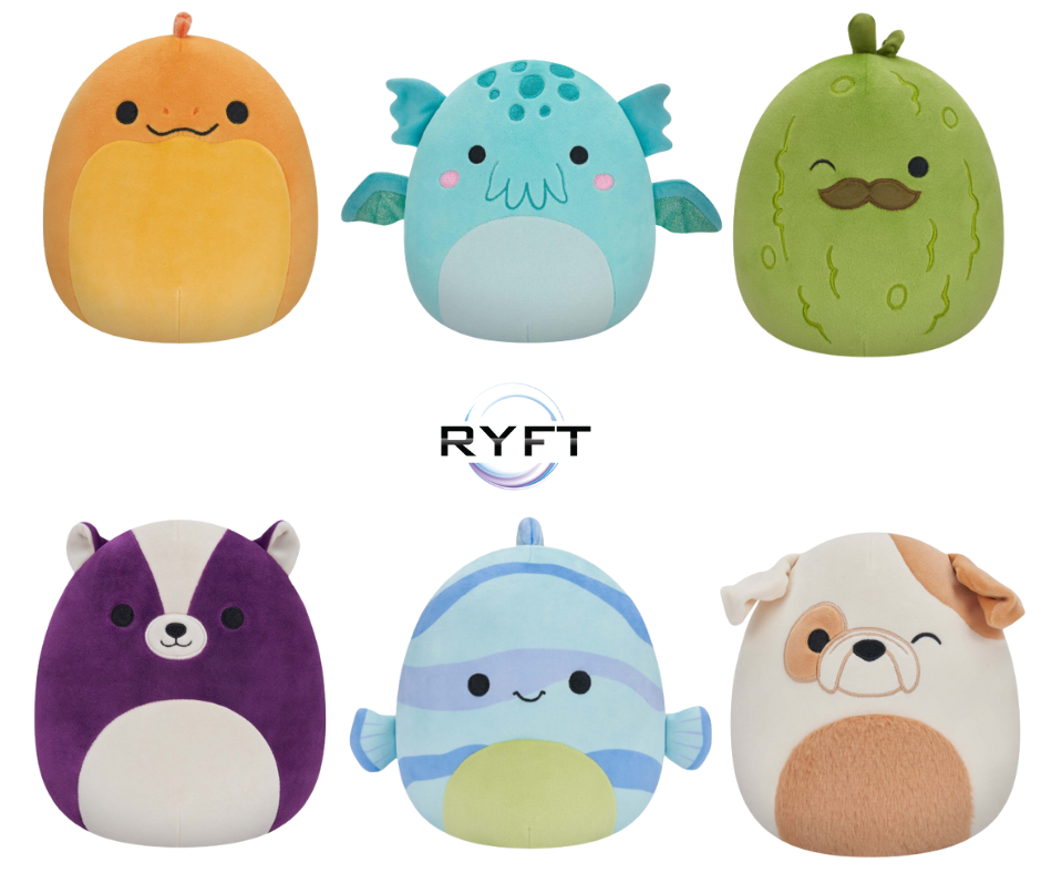 Onel the Eel 7.5" Squishmallows Wave 16 Assortment A