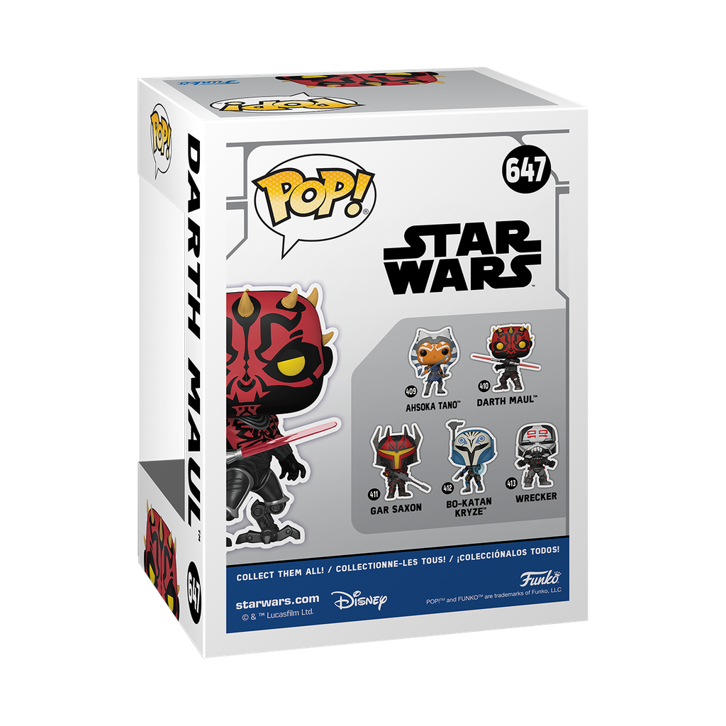 Star Wars - Cybemetic Darth Maul Fall Convention 2023 NYCC Funko Pop! Vinyl