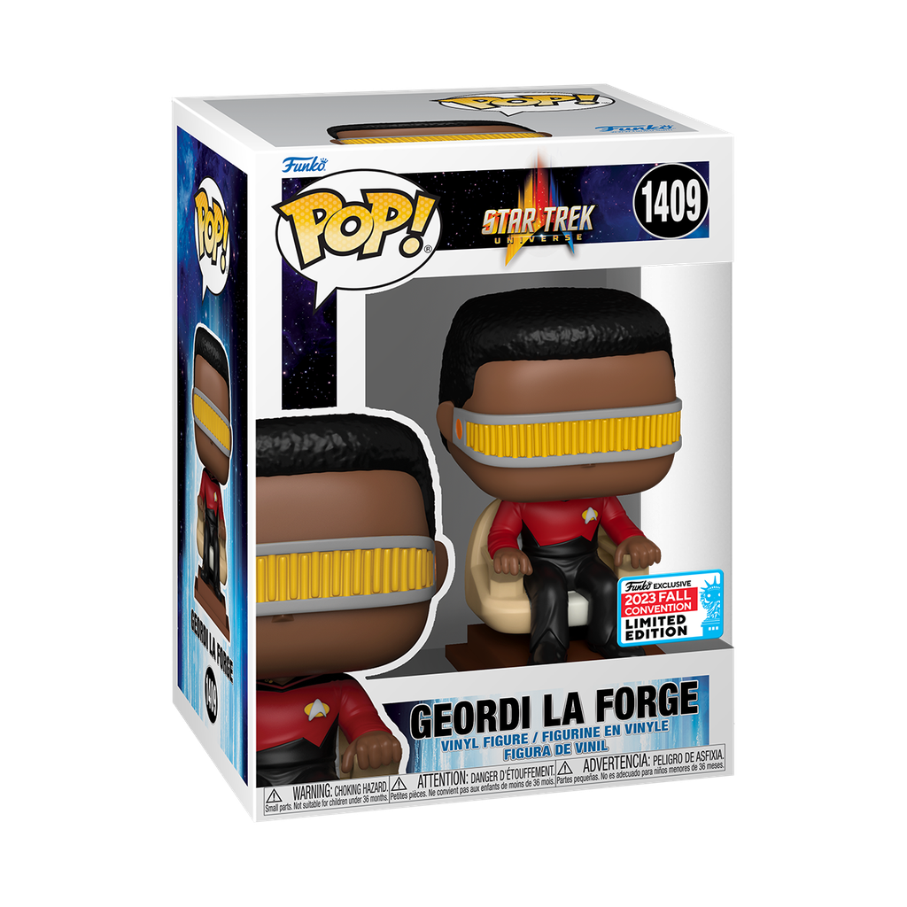 Star Trek - Geordi La Forge NYCC 2023 Fall Convention Funko Pop! Vinyl