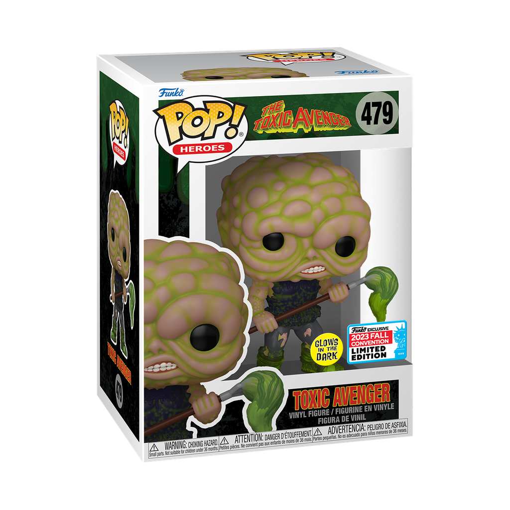 Troma - Toxic Avenger Glow NYCC 2023 Fall Convention Funko Pop! Vinyl