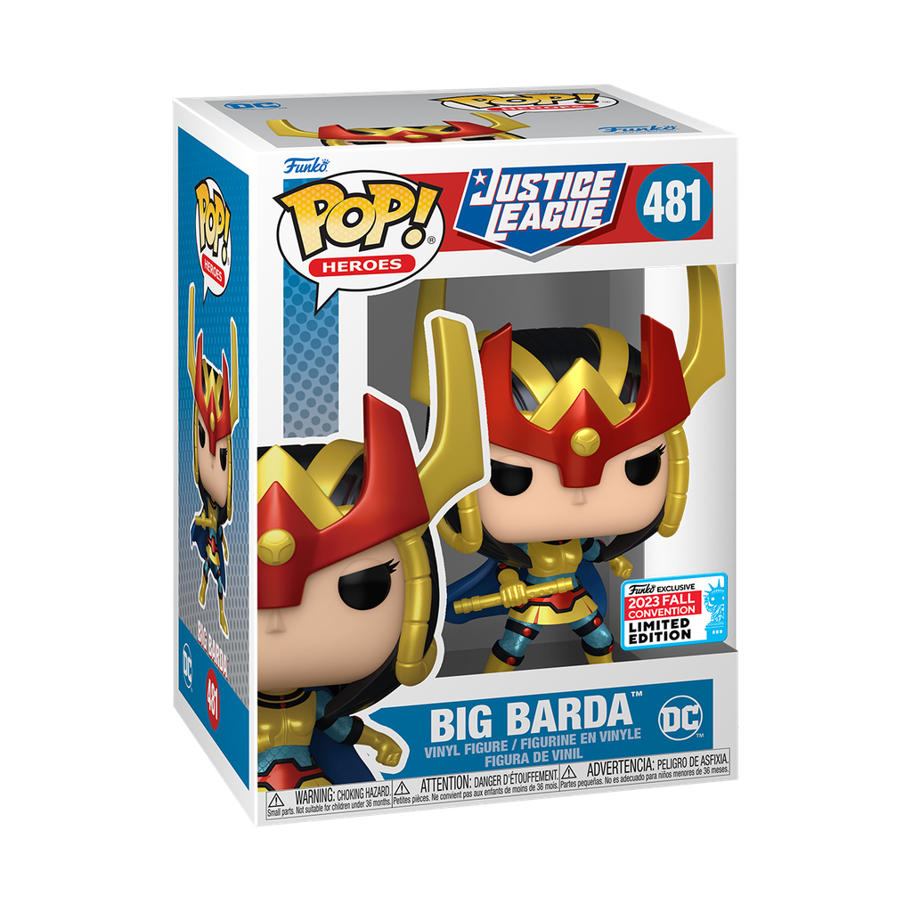 Justice League - Big Barda NYCC 2023 Fall Convention Funko Pop Vinyl