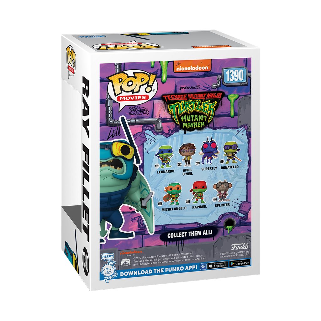 Teenage Mutant Ninja Turtles - Ray Fillet NYCC 2023 Fall Convention Funko Pop! Vinyl