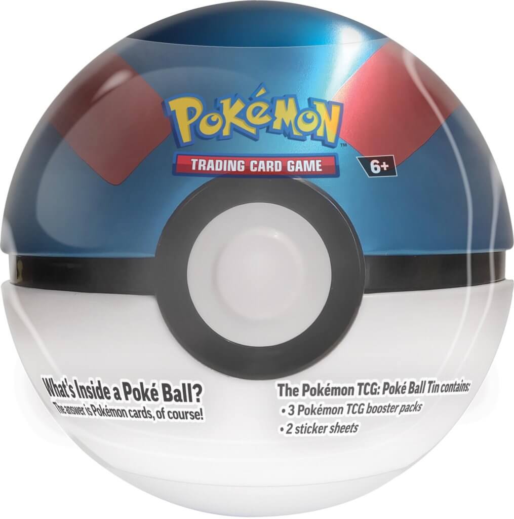 Pokémon Trading Card Game TCG: Poke Ball Tin