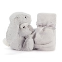 Bashful Silver Jellycat Bunny Soother