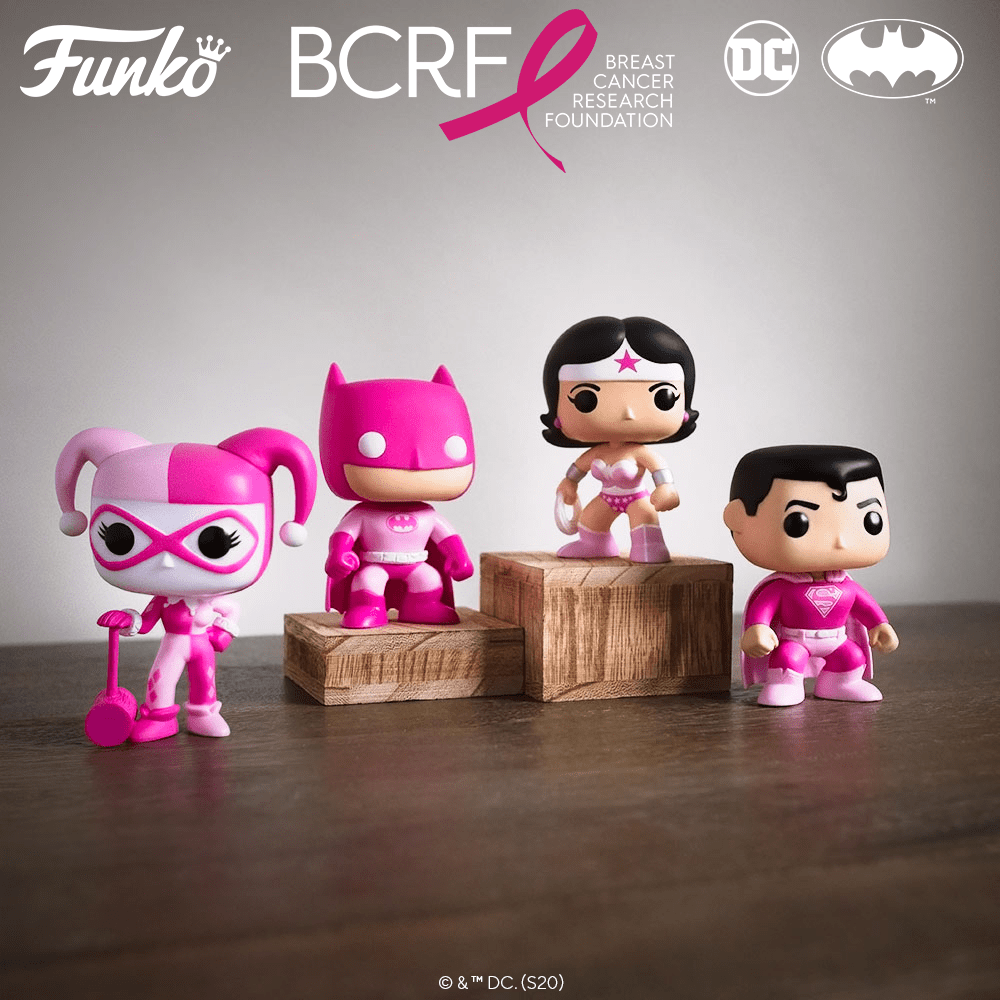 Superman - Superman Breast Cancer Awareness Pop! Vinyl All 4