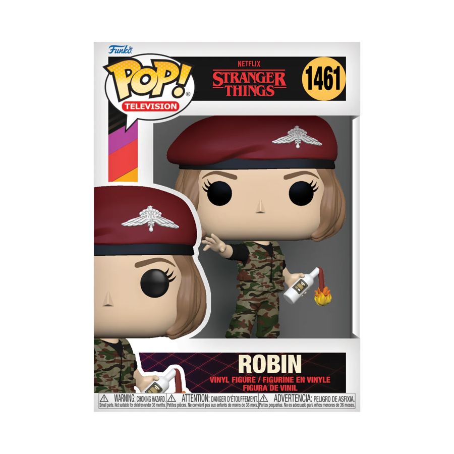 Stranger Things - Hunter Robin w/ Cocktail Funko Pop! Vinyl Figure #1461