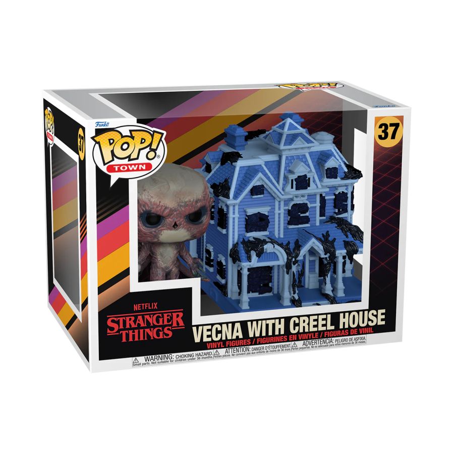 Stranger Things - Vecna w/ Creel House Funko Pop! Vinyl Town Figure #37