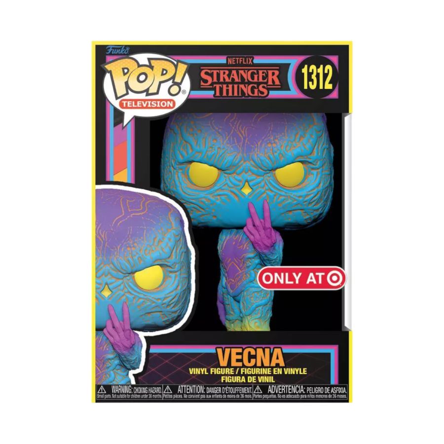 Stranger Things - Vecna Blacklight Funko Pop! Vinyl Figure #1312