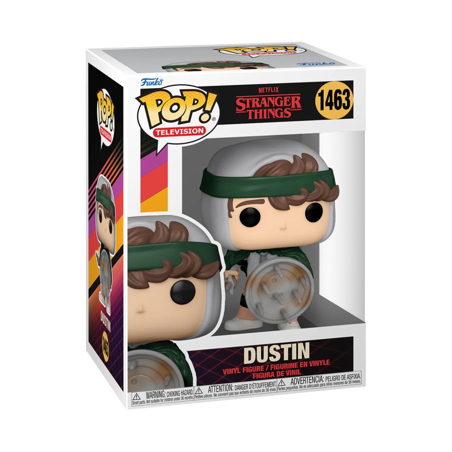 Stranger Things - Hunter Dustin w/ Shield Funko Pop! Vinyl Figure