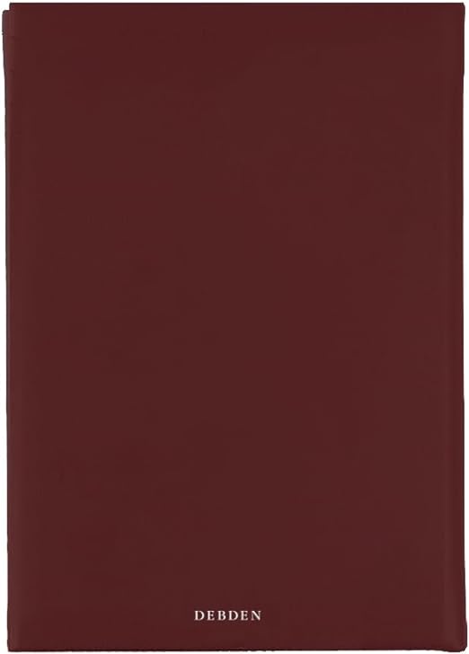 Collins Silhouette A4 Maroon DTP 2024 Diary