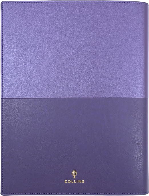 Collins Vanessa A4 Purple DTP 2024 Diary