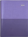 Collins Vanessa A5 Purple DTP 2024 Diary