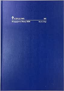 Collins Kingsgrove A4 Blue DTP 2024 Diary