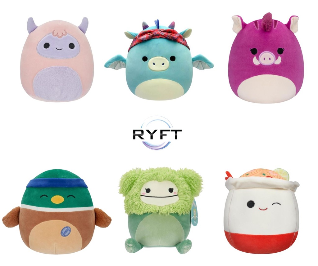 Ronalda the Yeti 7.5" Squishmallows Wave 17 Assortment B