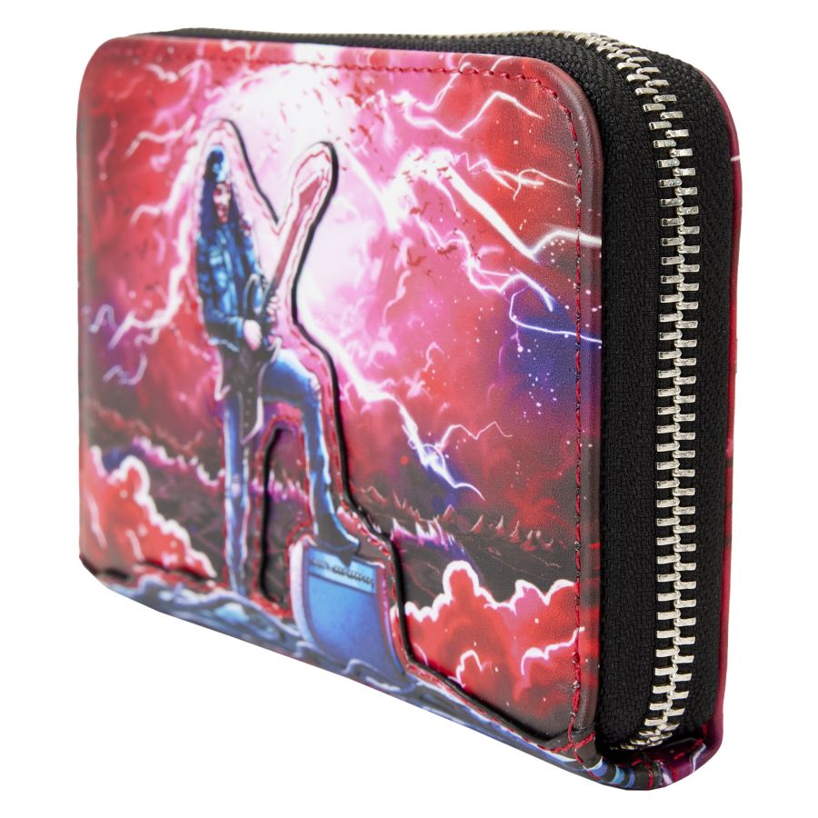 Stranger Things - Eddie Tribute Zip Wallet - Loungefly