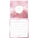 Affirmations Pink 2024 Calendar