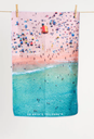 Aussie Summer Tea Towel - Destination Label