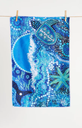 Turtle Moon Tea Towel - Destination Label
