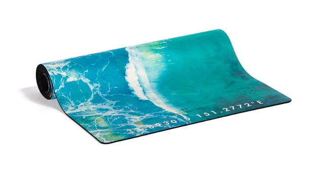 Salty Swell Yoga Mat - Destination Label