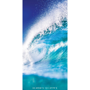 Blue Rush Beach Towel - Destination Label