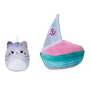 Squishmallows Squishville Mini Plush in Vehicle - Cat and Boat