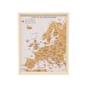 Travel Board Europe Map Desk - Splosh