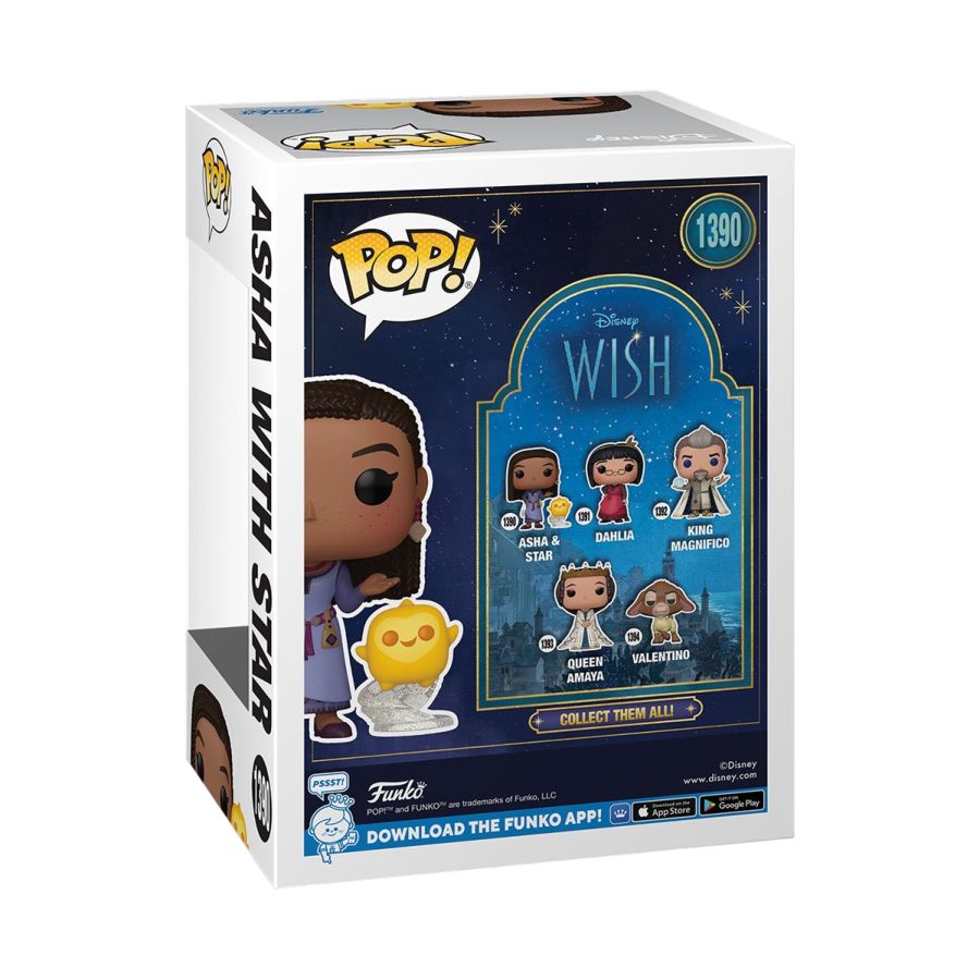 Wish (2023) - Asha with Star Funko Pop! Vinyl Figure