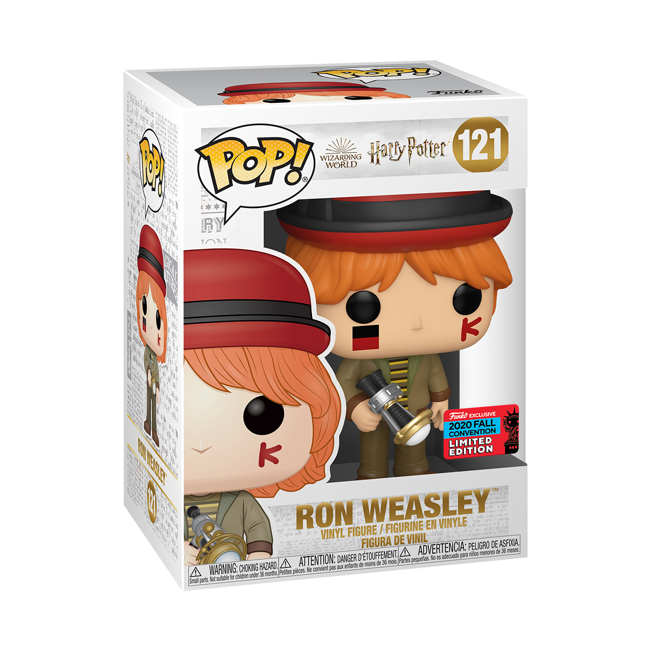 Harry Potter - Ron World Cup Pop! Vinyl NYCC 2020 BOXED