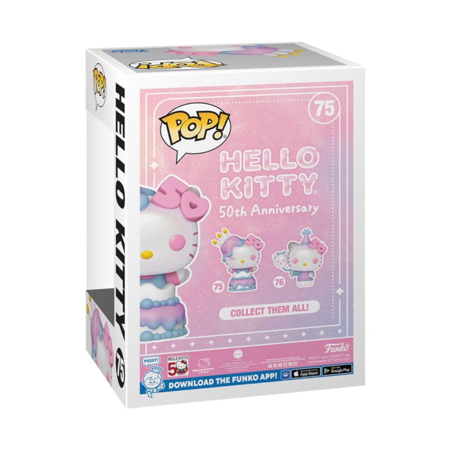 Hello Kitty - Hello Kitty In Cake 50th Anniversary Funko Pop! Vinyl Figure