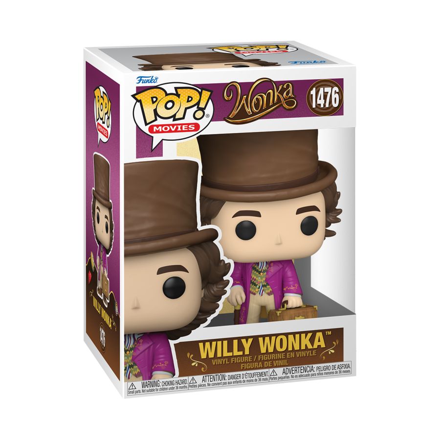 Wonka (2023) - Willy Wonka Funko Pop! Vinyl Figure #1476