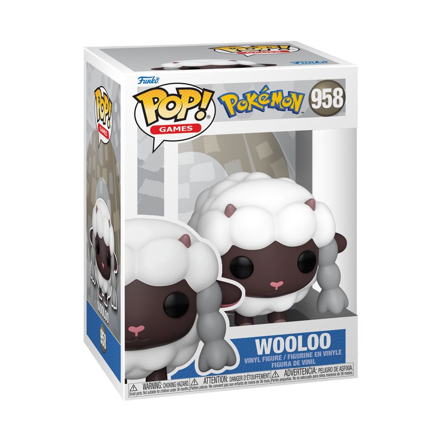 Pokémon - Wooloo Funko Pop! Vinyl Figure #958