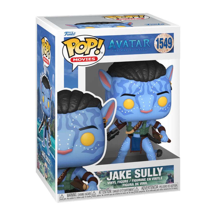 Avatar: TWOW - Jake Sully (Battle) Funko Pop! Vinyl Figure #1549