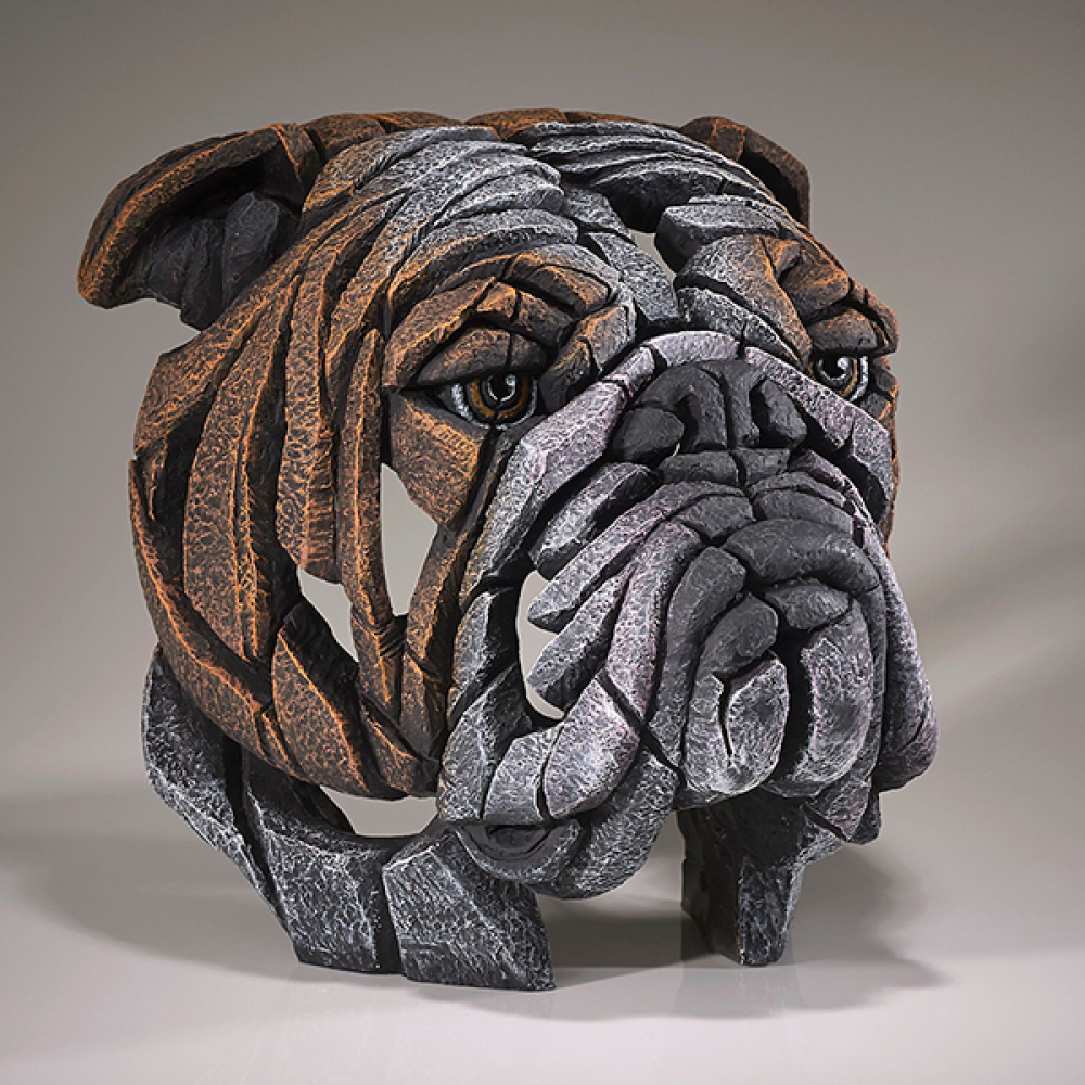 Bulldog Bust - Jasnor Edge Sculpture