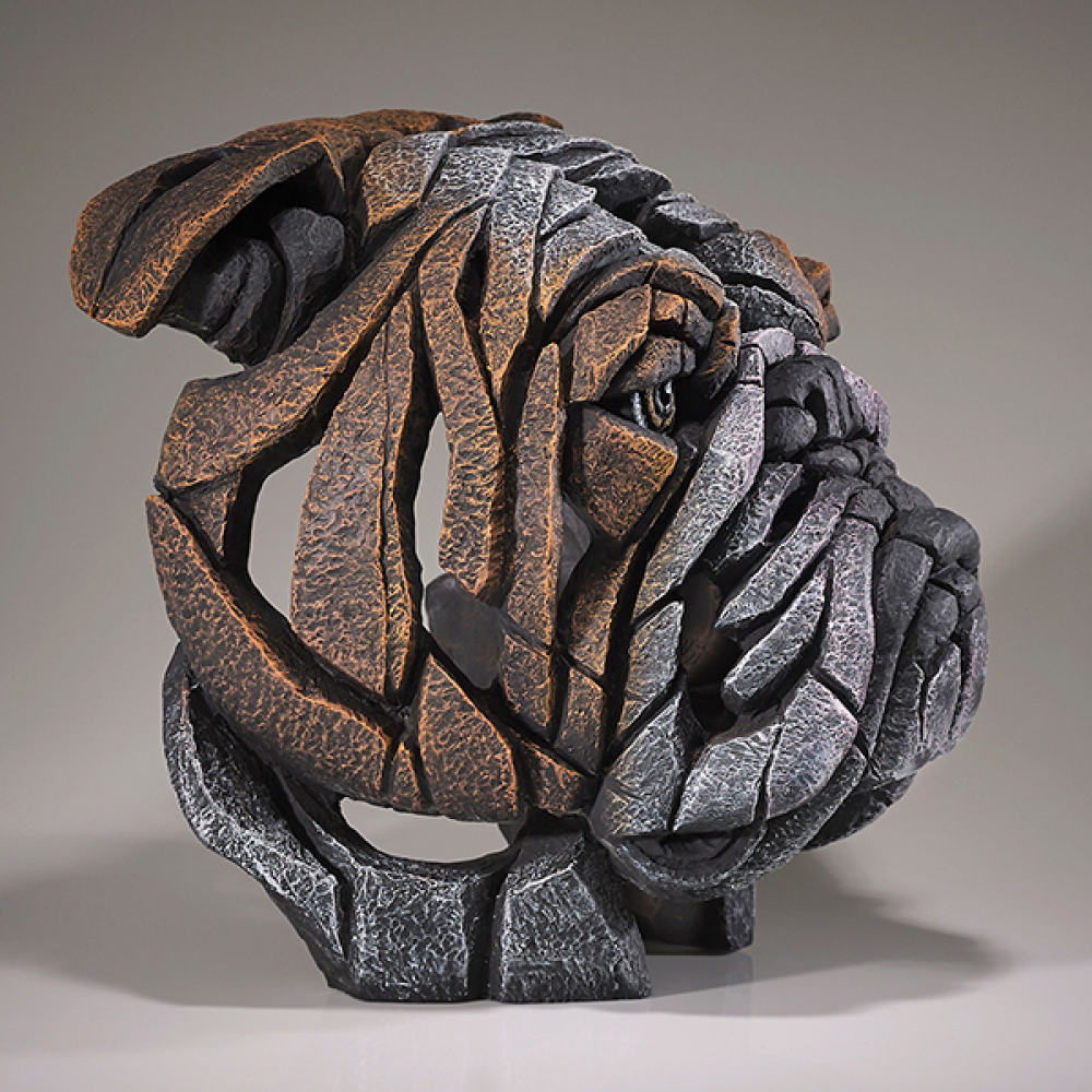 Bulldog Bust - Jasnor Edge Sculpture