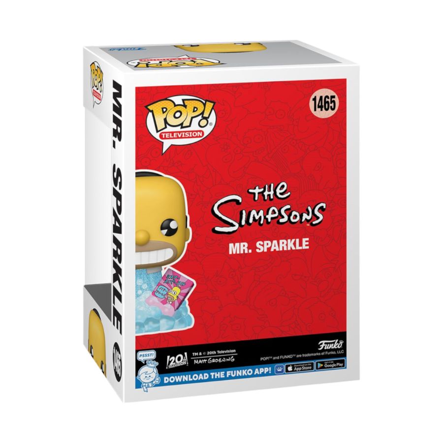 Simpsons - Mr Sparkle US Exclusive DGL Funko Pop! Vinyl Figure #1465