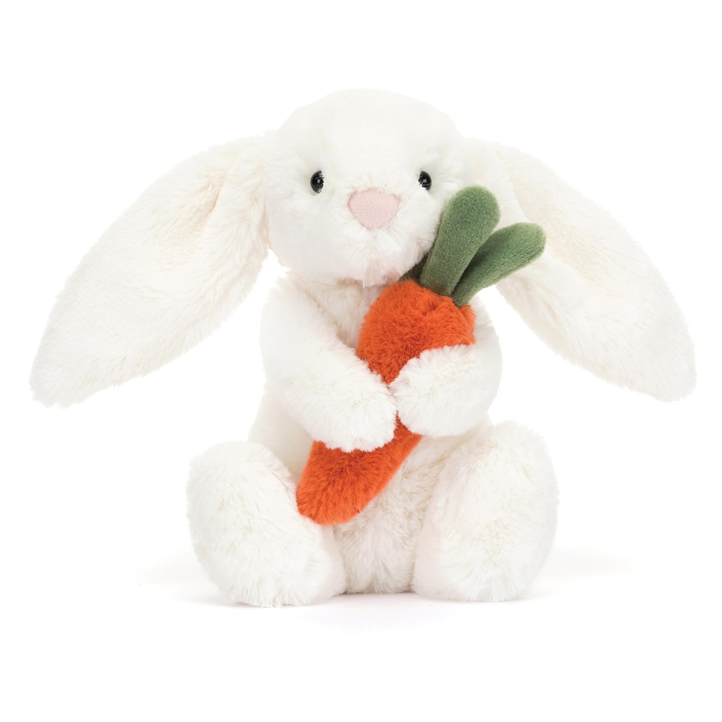 Bashful Bunny with Carrot Jellycat Bunny Small