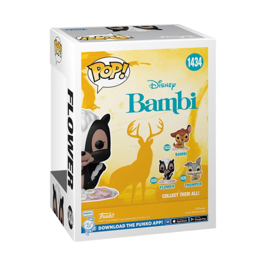 Bambi (1942) - Flower Funko Pop! Vinyl Figure #1433