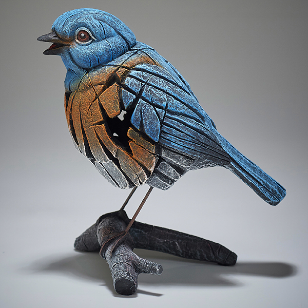 Western Bluebird Figure - Jasnor Edge Sculpture